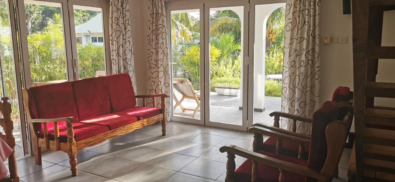 Chez Marva Grande Villa Corossol 3 A 12 Personnes La Digue Eksteriør bilde