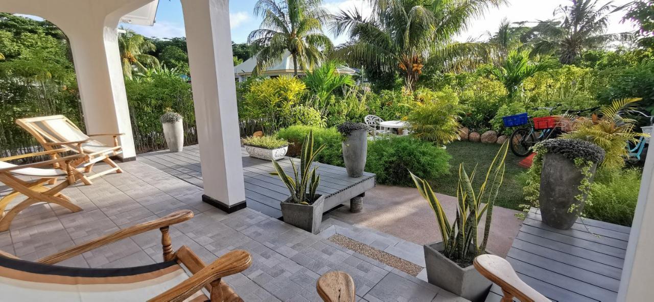 Chez Marva Grande Villa Corossol 3 A 12 Personnes La Digue Eksteriør bilde